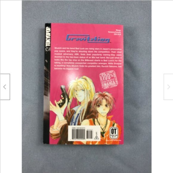 Gravitation Vol 5 Maki Murakami Manga Anime Book Tokyopop (Age 16+, English) - Picture 2 of 2